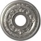 Ekena Millwork Baltimore Thermoformed PVC Ceiling Medallion Fits Canopies up to 5 1/4-in., Aged Dark Steel CMP13BACST - alternate 1